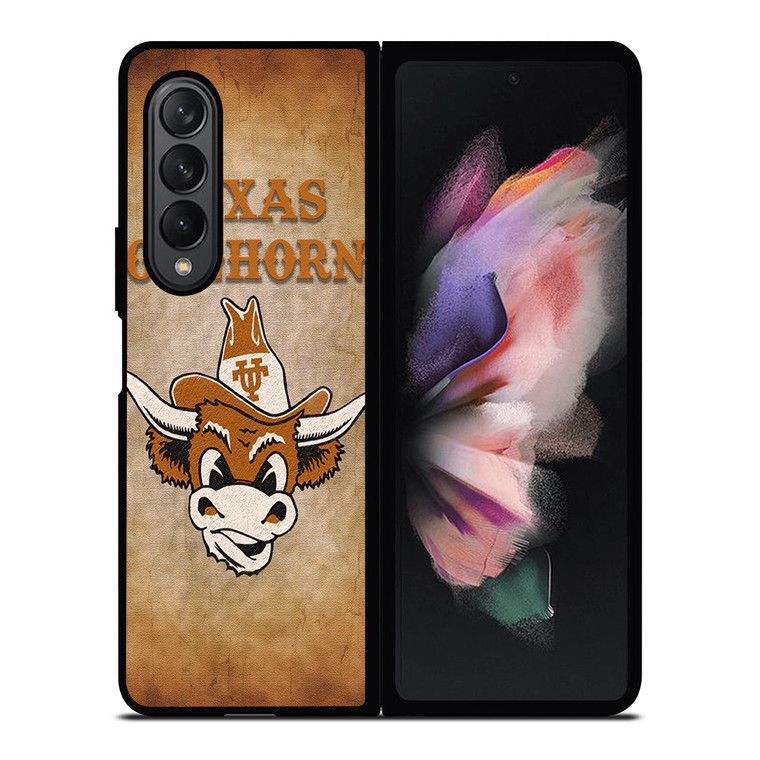TEXAS LONGHORNS UNIVERSITY ICON Samsung Z Fold 3 Case