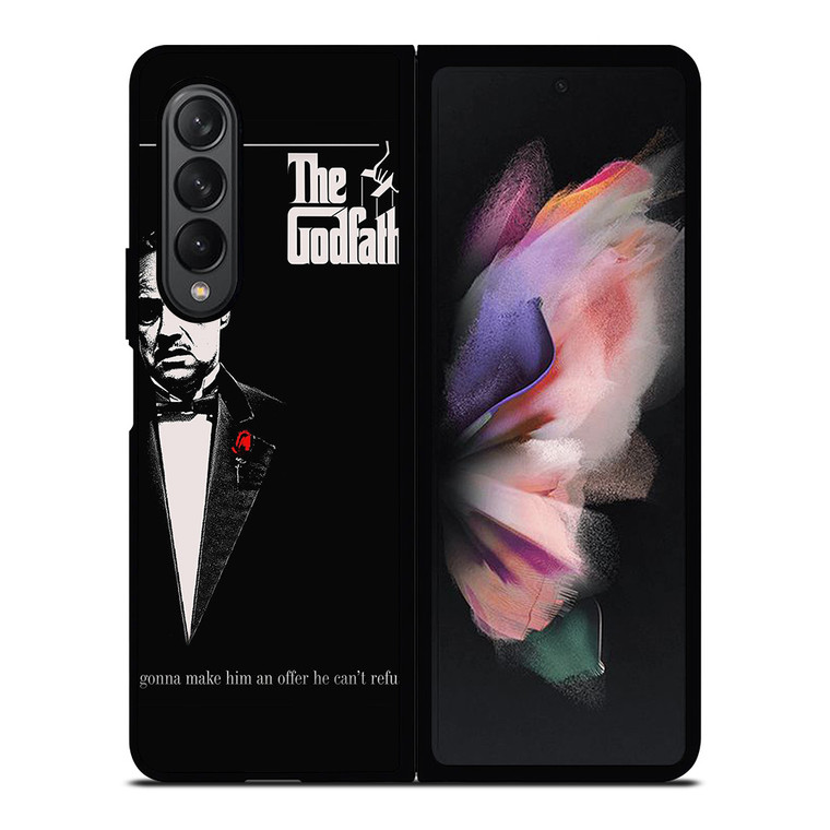 THE GODFATHER QUOTES Samsung Z Fold 3 Case THE GODFATHER QUOTES Samsung Z Fold 3 Case