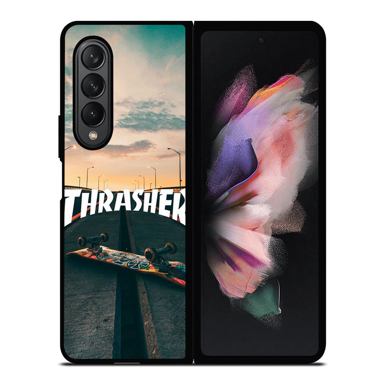 THRASHER MAGAZINE SKATEBOARD Samsung Z Fold 3 Case