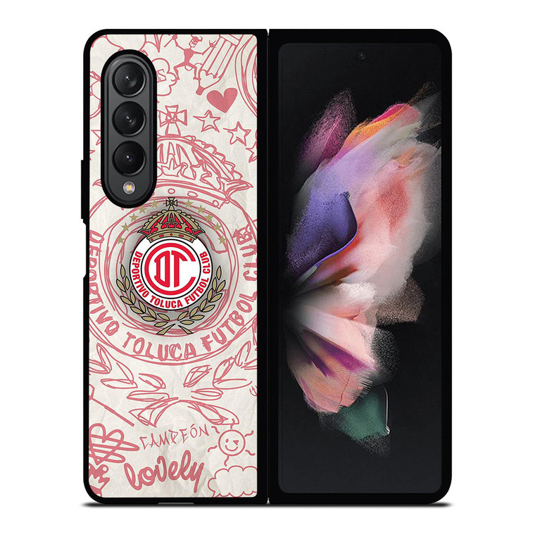 TOLUCA DEPORTIVO ART Samsung Z Fold 3 Case TOLUCA DEPORTIVO ART Samsung Z Fold 3 Case