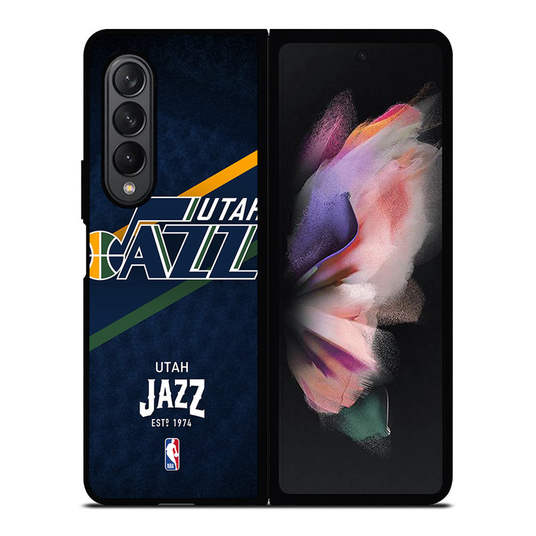 UTAH JAZZ LOGO 2 Samsung Z Fold 3 Case UTAH JAZZ LOGO 2 Samsung Z Fold 3 Case