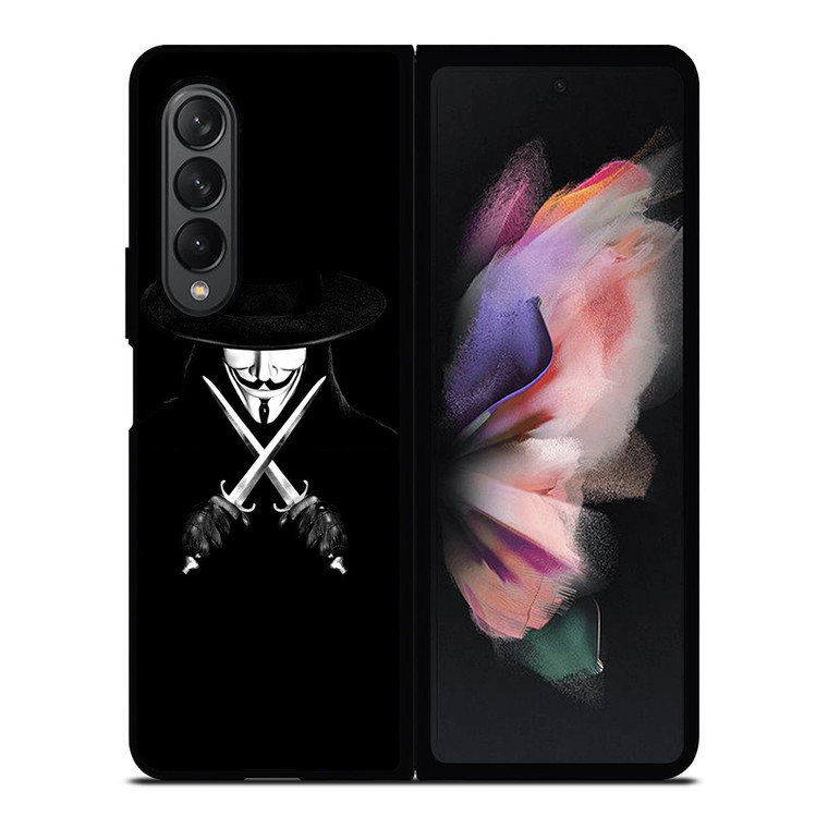 V FOR VENDETTA Samsung Z Fold 3 Case V FOR VENDETTA Samsung Z Fold 3 Case