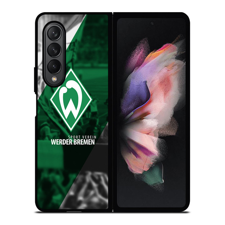 WERDER BREMEN FOOTBALL CLUB LOGO Samsung Z Fold 3 Case WERDER BREMEN FOOTBALL CLUB LOGO Samsung Z Fold 3 Case