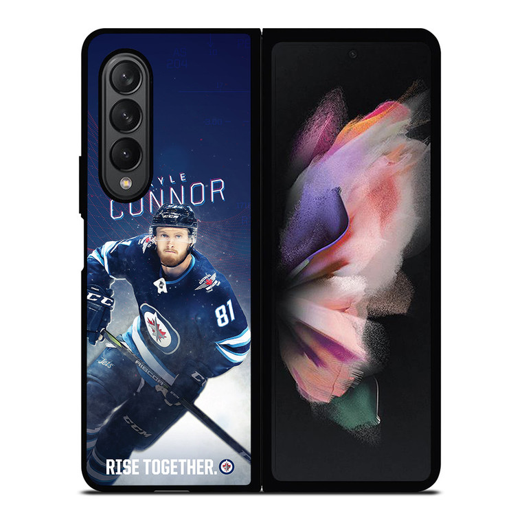 WINNIPEG JETS KYLE CONNOR Samsung Z Fold 3 Case WINNIPEG JETS KYLE CONNOR Samsung Z Fold 3 Case