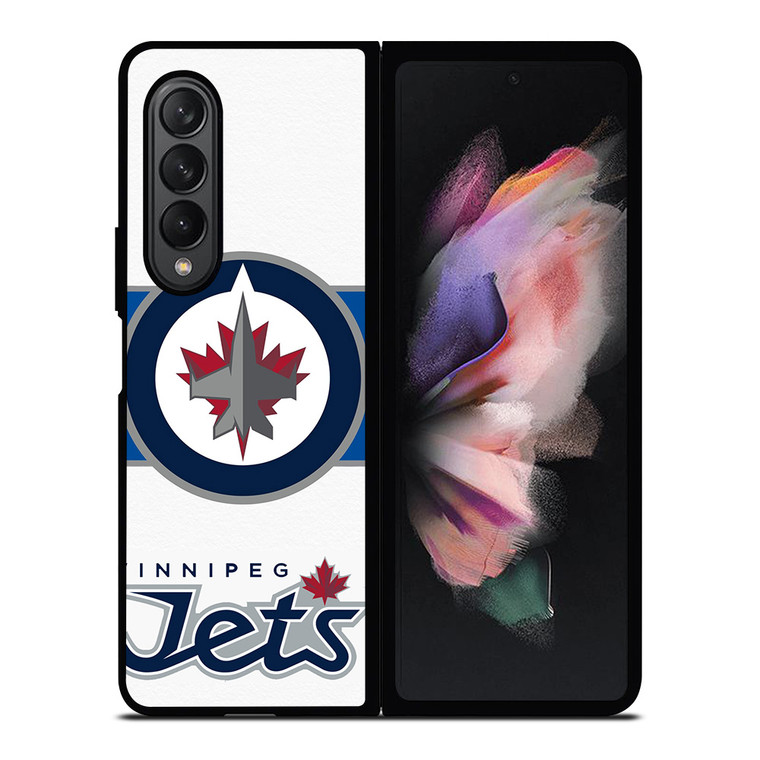WINNIPEG JETS LOGO 2 Samsung Z Fold 3 Case WINNIPEG JETS LOGO 2 Samsung Z Fold 3 Case