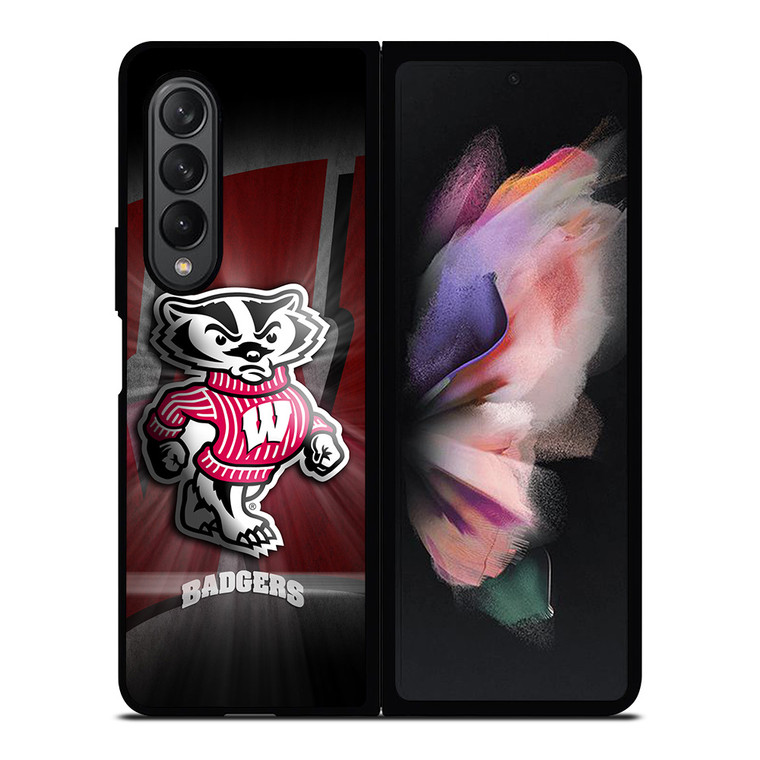 WISCONSIN BADGERS 2 Samsung Z Fold 3 Case