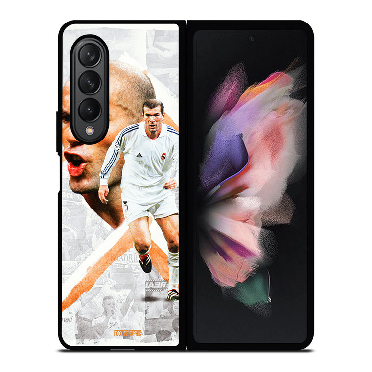 ZINEDINE ZIDANE LEGEND REAL MADRID Samsung Z Fold 3 Case