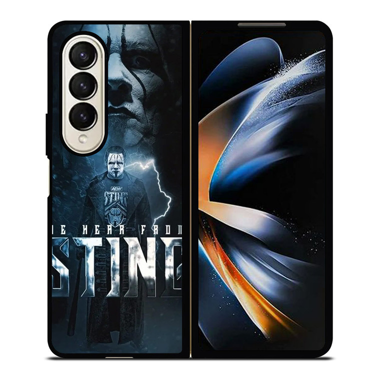 STING WCW WWE Samsung Z Fold 4 Case