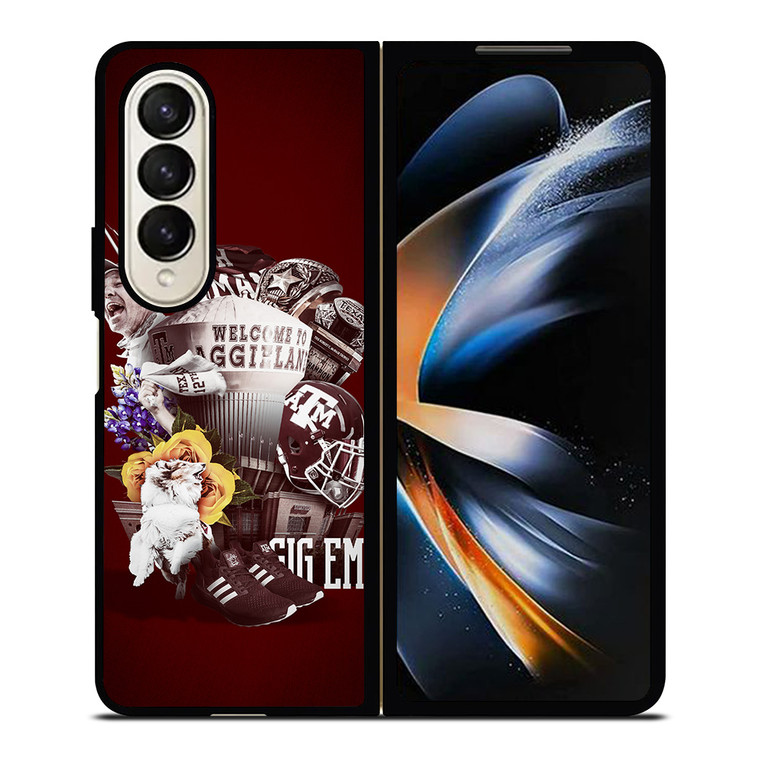 TEXAS A&M AGGIES Samsung Z Fold 4 Case