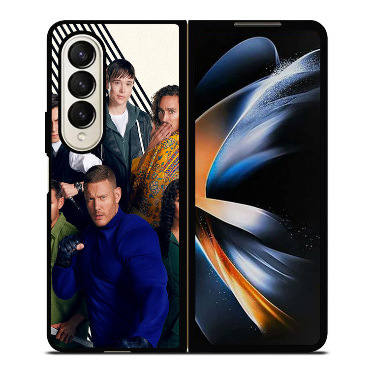 THE UMBRELLA ACADEMY CHARACTERS MOVIE Samsung Z Fold 4 Case THE UMBRELLA ACADEMY CHARACTERS MOVIE Samsung Z Fold 4 Case