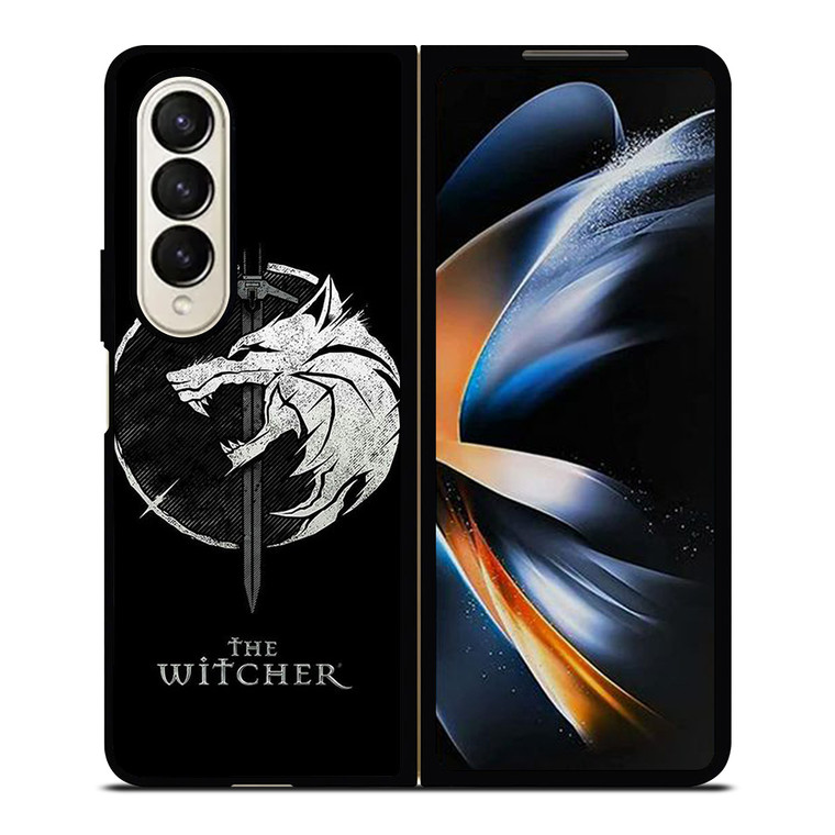 THE WITCHER LOGO Samsung Z Fold 4 Case THE WITCHER LOGO Samsung Z Fold 4 Case