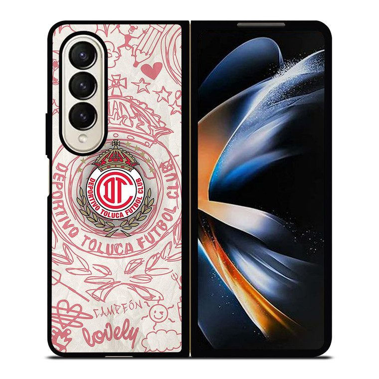 TOLUCA DEPORTIVO ART Samsung Z Fold 4 Case TOLUCA DEPORTIVO ART Samsung Z Fold 4 Case