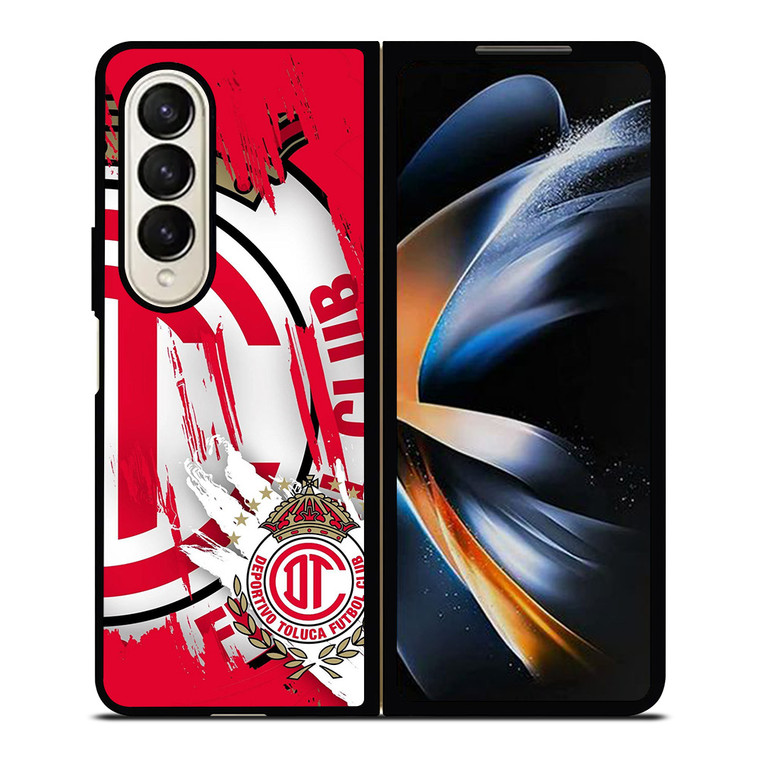 TOLUCA DEPORTIVO LOGO Samsung Z Fold 4 Case TOLUCA DEPORTIVO LOGO Samsung Z Fold 4 Case