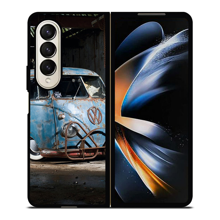 VOLKSWAGEN CLASSIC CAR Samsung Z Fold 4 Case VOLKSWAGEN CLASSIC CAR Samsung Z Fold 4 Case