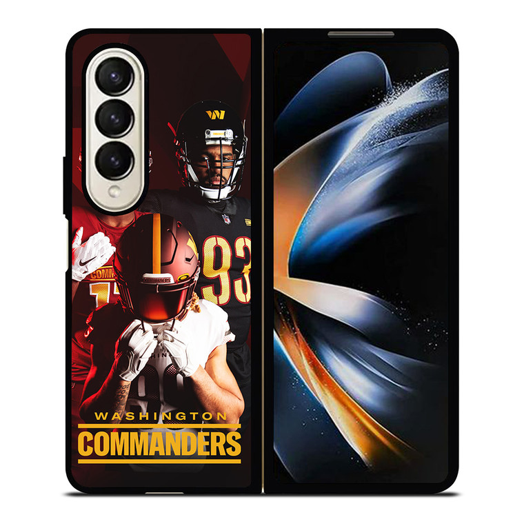 WASHINGTON COMMANDERS PLAYERS Samsung Z Fold 4 Case
