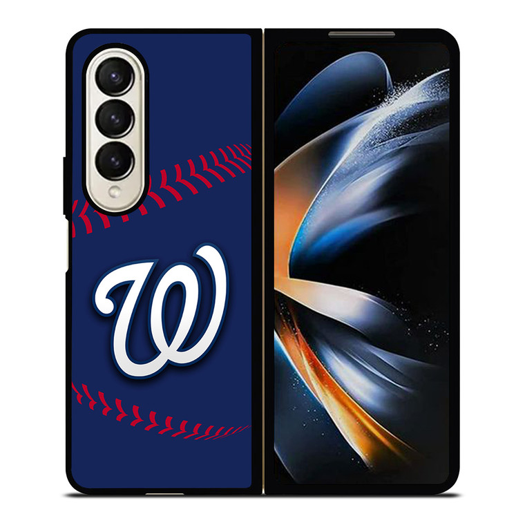 WASHINGTON NATIONALS LOGO 3 Samsung Z Fold 4 Case WASHINGTON NATIONALS LOGO 3 Samsung Z Fold 4 Case