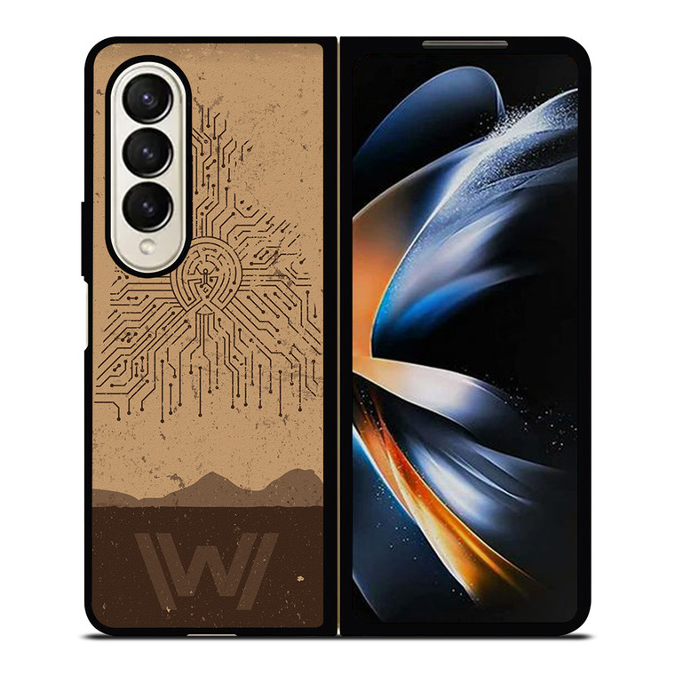WESTWORLD LOGO Samsung Z Fold 4 Case WESTWORLD LOGO Samsung Z Fold 4 Case