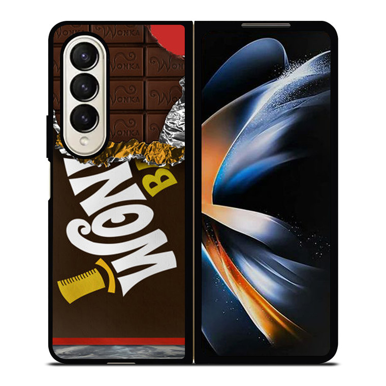 WILLY WONKA CHOCOLATE BAR Samsung Z Fold 4 Case WILLY WONKA CHOCOLATE BAR Samsung Z Fold 4 Case