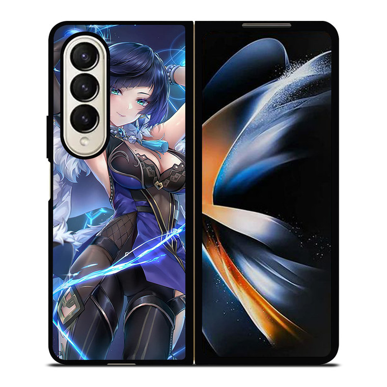 YELAN GENSHIN IMPACT SEXY 2 Samsung Z Fold 4 Case YELAN GENSHIN IMPACT SEXY 2 Samsung Z Fold 4 Case