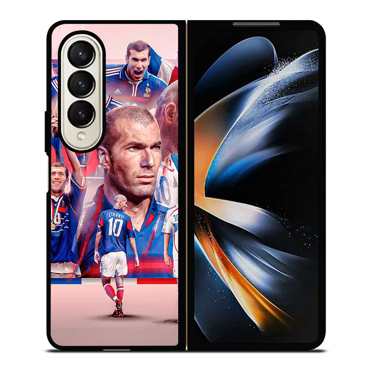 ZINEDINE ZIDANE LEGEND Samsung Z Fold 4 Case ZINEDINE ZIDANE LEGEND Samsung Z Fold 4 Case