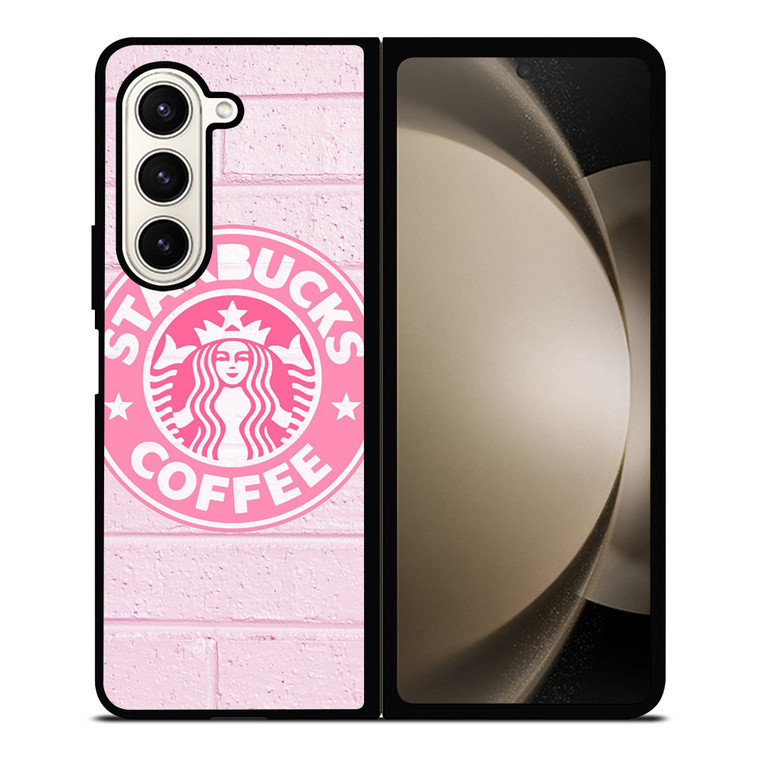 STARBUCKS COFFEE PINK 2 Samsung Z Fold 5 Case