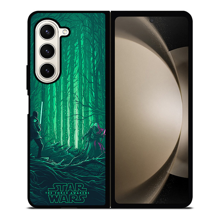 STARWARS GREEN FOREST Samsung Z Fold 5 Case
