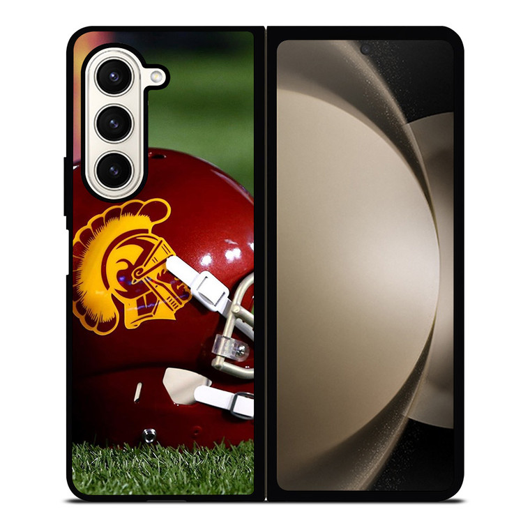 USC TROJANS HELMET 2 Samsung Z Fold 5 Case