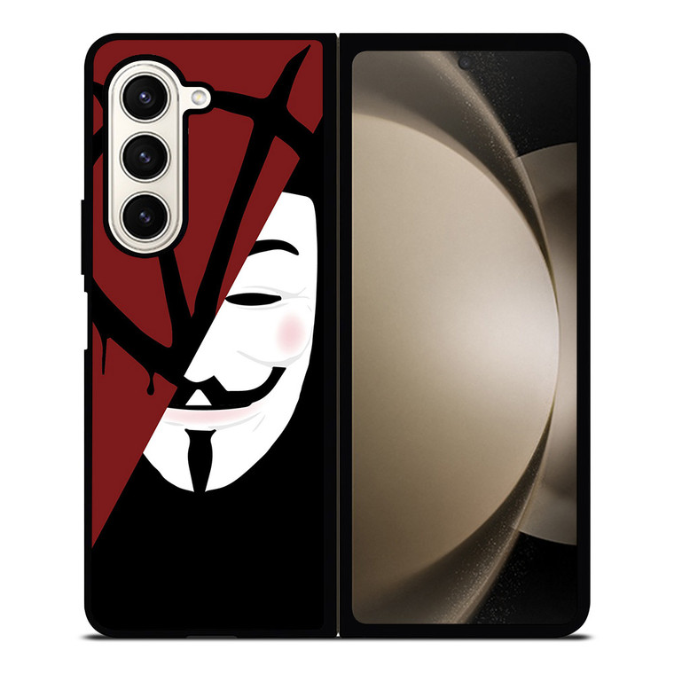 V FOR VENDETTA LOGO 2 Samsung Z Fold 5 Case V FOR VENDETTA LOGO 2 Samsung Z Fold 5 Case