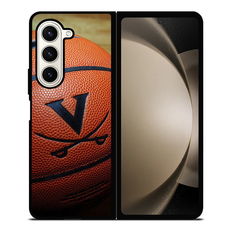 VIRGINIA CAVALIERS BASKET ICON Samsung Z Fold 5 Case