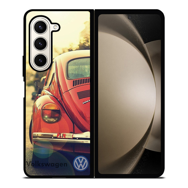 VOLKSWAGEN CLASSIC CAR 2 Samsung Z Fold 5 Case VOLKSWAGEN CLASSIC CAR 2 Samsung Z Fold 5 Case