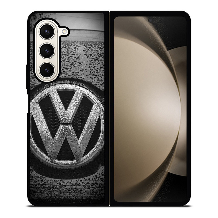 VW VOLKSWAGEN WET LOGO Samsung Z Fold 5 Case VW VOLKSWAGEN WET LOGO Samsung Z Fold 5 Case