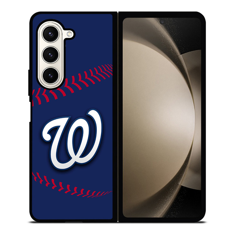 WASHINGTON NATIONALS LOGO 3 Samsung Z Fold 5 Case WASHINGTON NATIONALS LOGO 3 Samsung Z Fold 5 Case