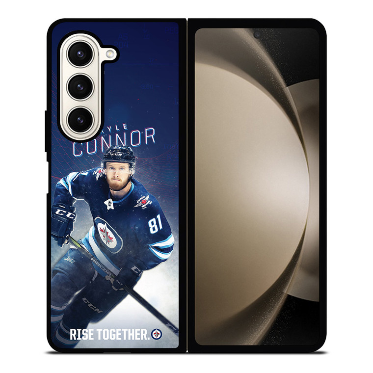 WINNIPEG JETS KYLE CONNOR Samsung Z Fold 5 Case WINNIPEG JETS KYLE CONNOR Samsung Z Fold 5 Case