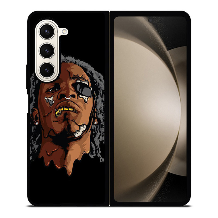 YOUNG THUG CARTOON Samsung Z Fold 5 Case