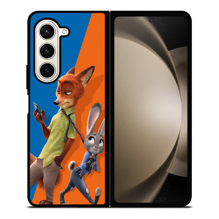 ZOOTOPIA JUDY HOPPS NICK WILDE Samsung Z Fold 5 Case ZOOTOPIA JUDY HOPPS NICK WILDE Samsung Z Fold 5 Case