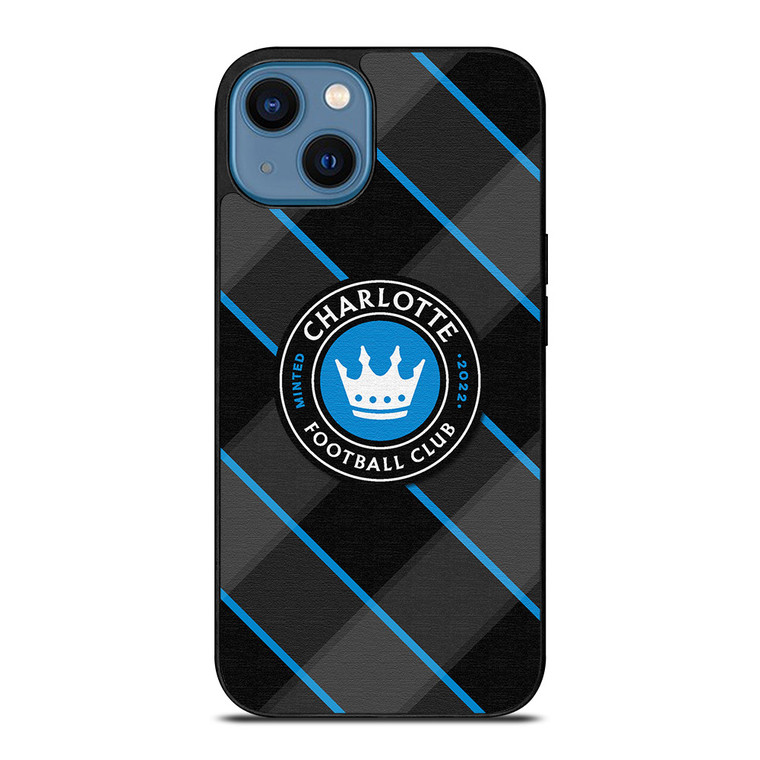 CHARLOTTE FC LOGO iPhone 14 Case