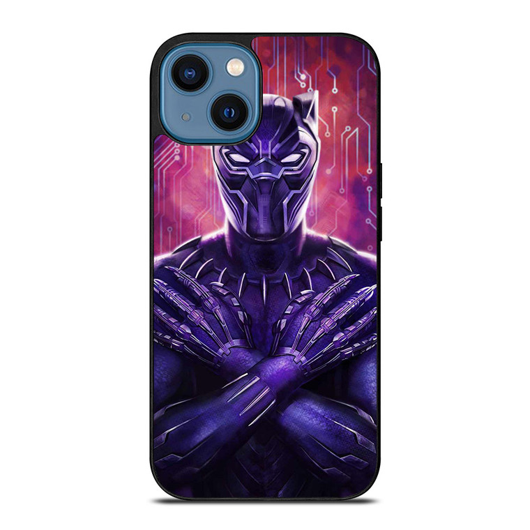 BLACK PANTHER MARVEL SUPERHERO 2 iPhone 14 Case BLACK PANTHER MARVEL SUPERHERO 2 iPhone 14 Case