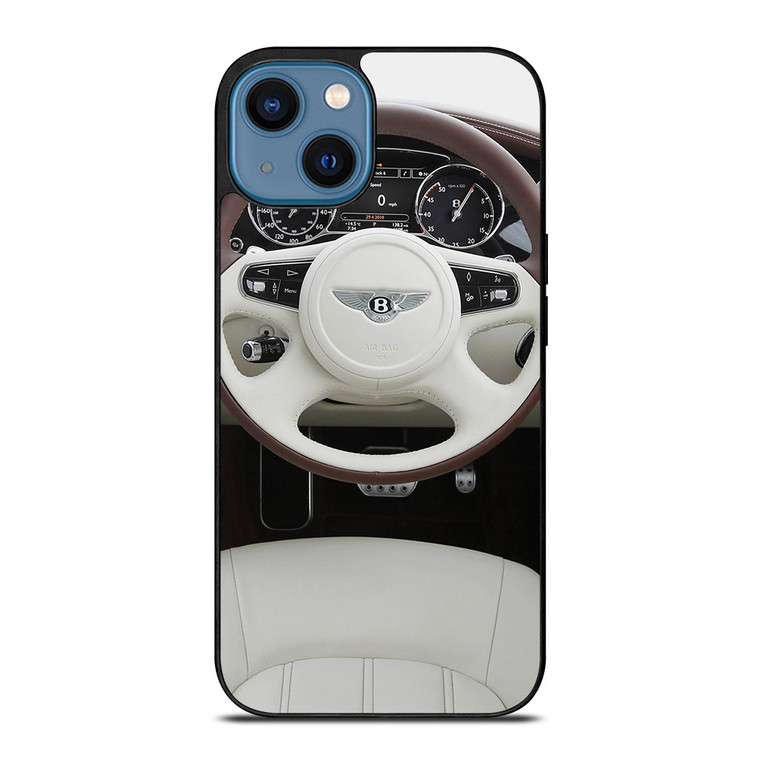 BENTLEY STEERING WHEEL iPhone 14 Case