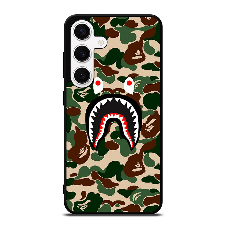 BAPE SHARK FACE CAMO Samsung Galaxy S24 Case