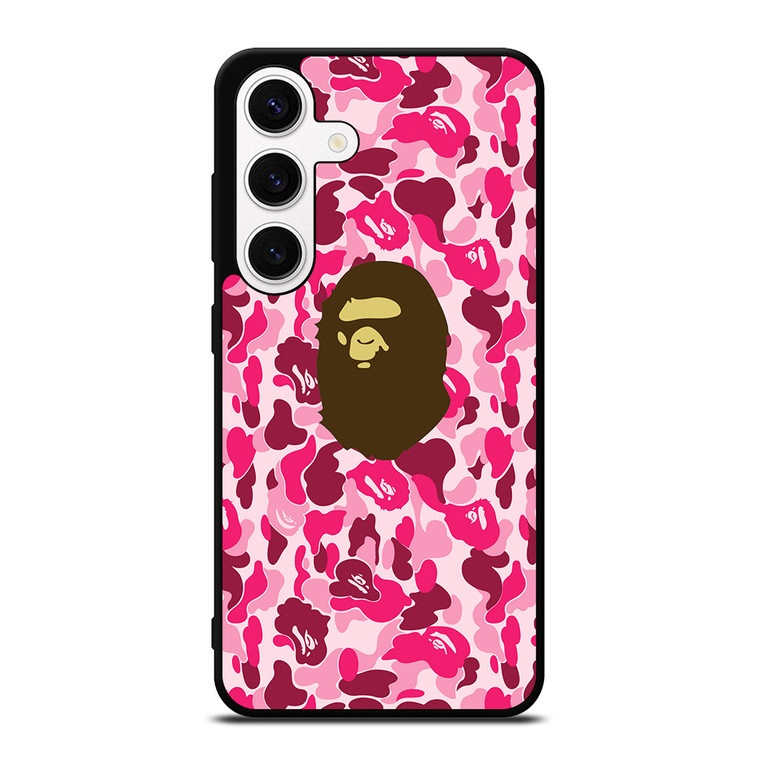 CAMO BAPE LOGO 2 Samsung Galaxy S24 Case