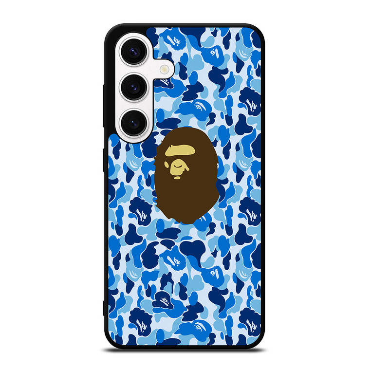 CAMO BAPE LOGO 3 Samsung Galaxy S24 Case