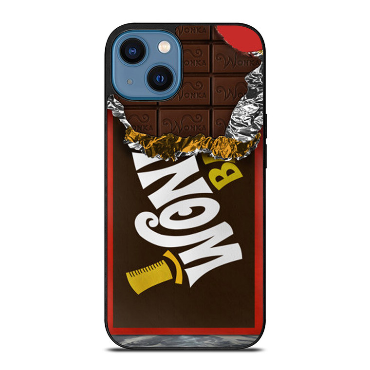 WILLY WONKA CHOCOLATE BAR iPhone 14 Case