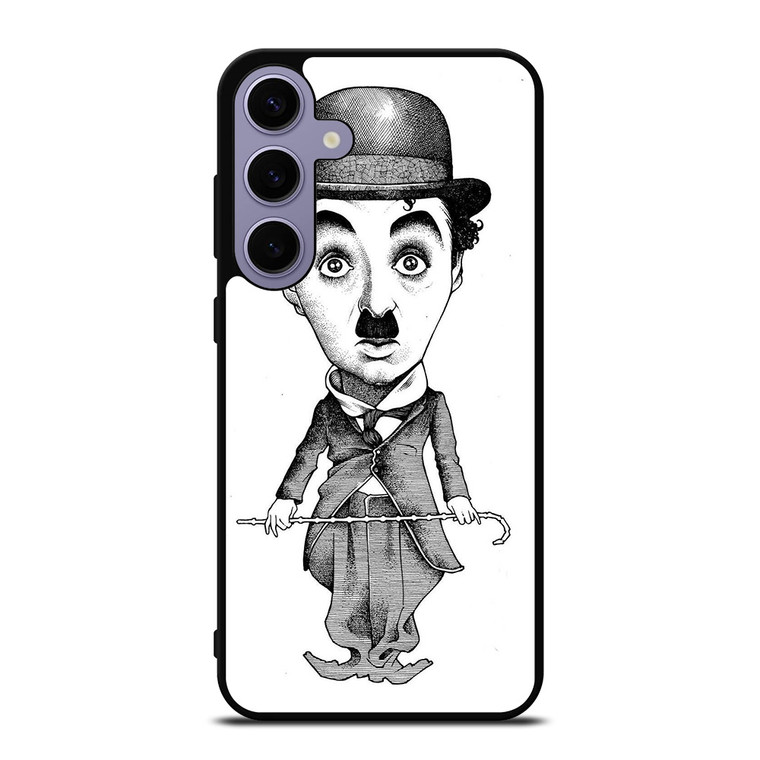 CHARLIE CHAPLIN CARTOON Samsung Galaxy S24 Plus Case