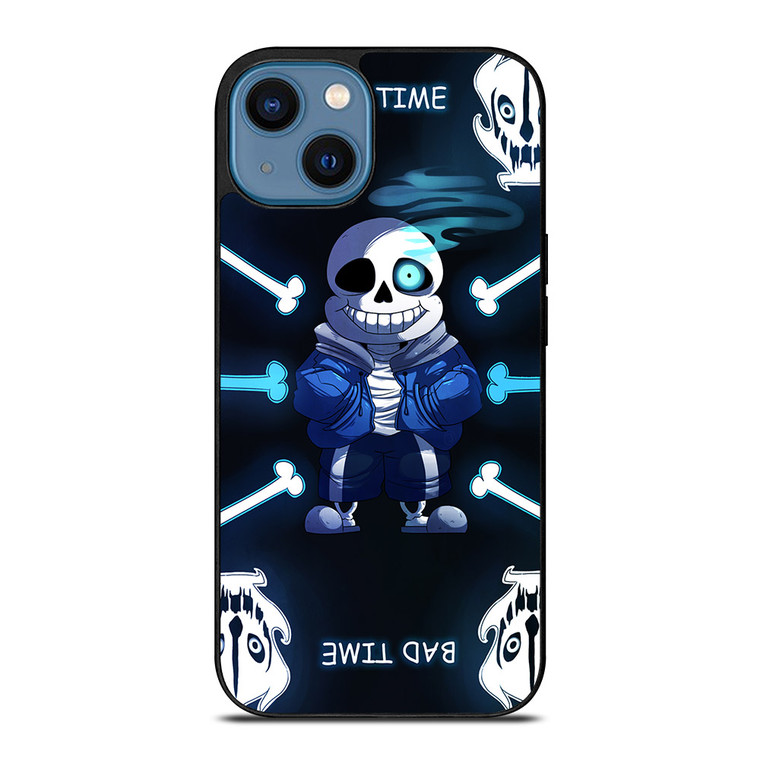 UNDERTALE SANS BAD TIME 2 iPhone 14 Case
