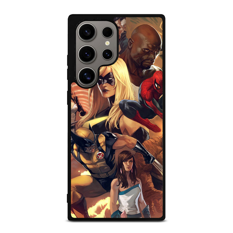 AVENGERS COMICS MARVEL Samsung Galaxy S24 Ultra Case