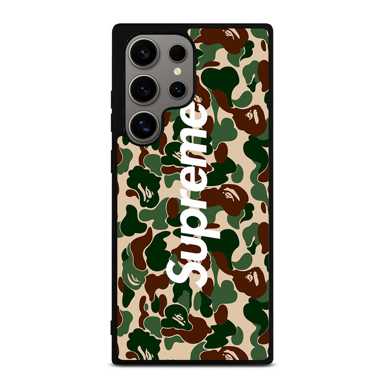 BAPE CAMO SUPREME Samsung Galaxy S24 Ultra Case