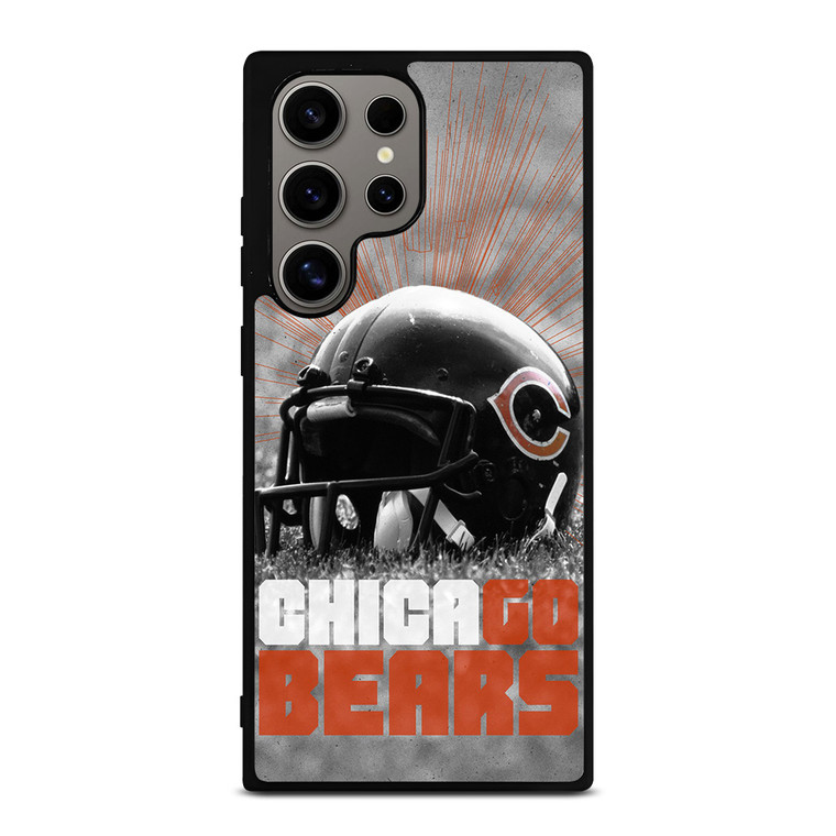 CHICAGO BEARS HELMET 2 Samsung Galaxy S24 Ultra Case