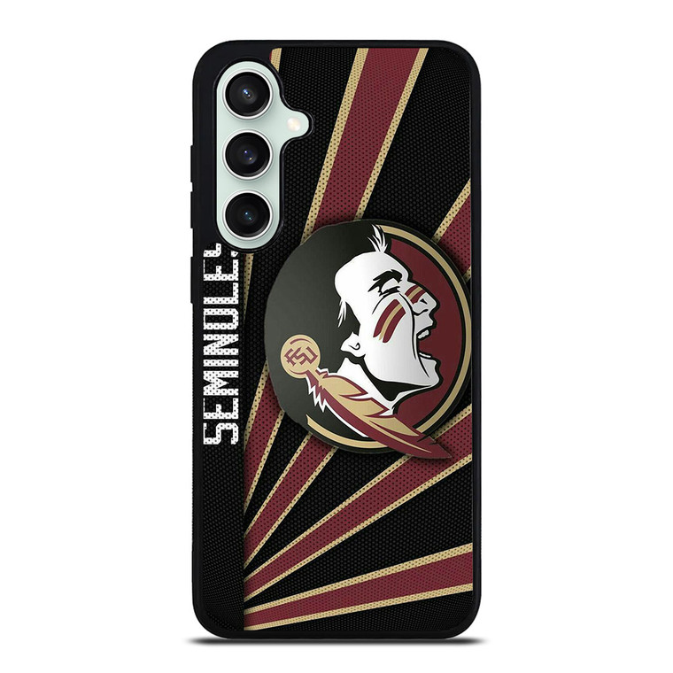 FLORIDA STATE SEMINOLES FSU LOGO 3 Samsung Galaxy S23 FE Case