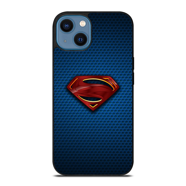 SUPERMAN ELECTRIC BLUE LOGO 2 iPhone 14 Case