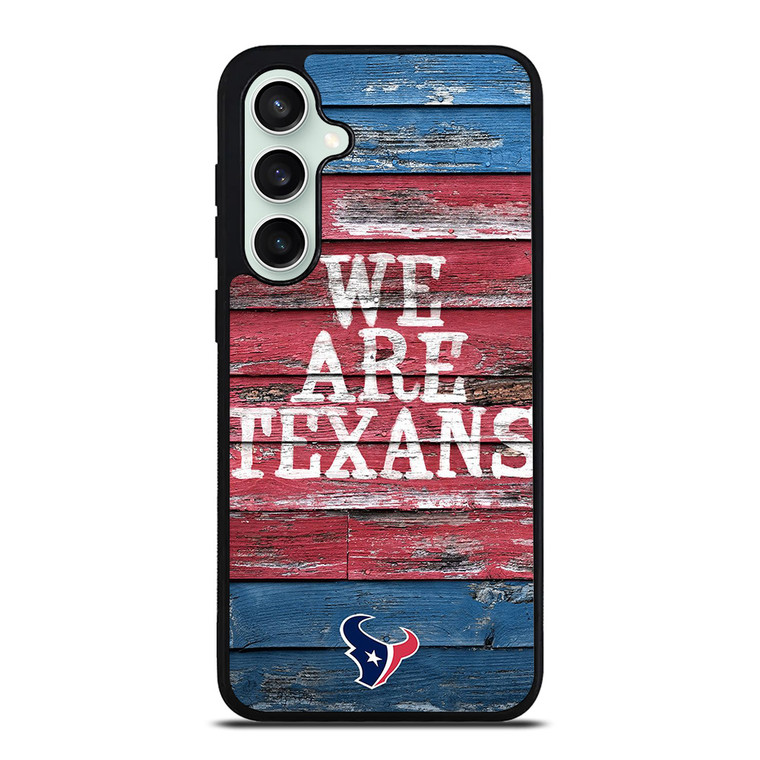 HOUSTON TEXANS WOODEN Samsung Galaxy S23 FE Case